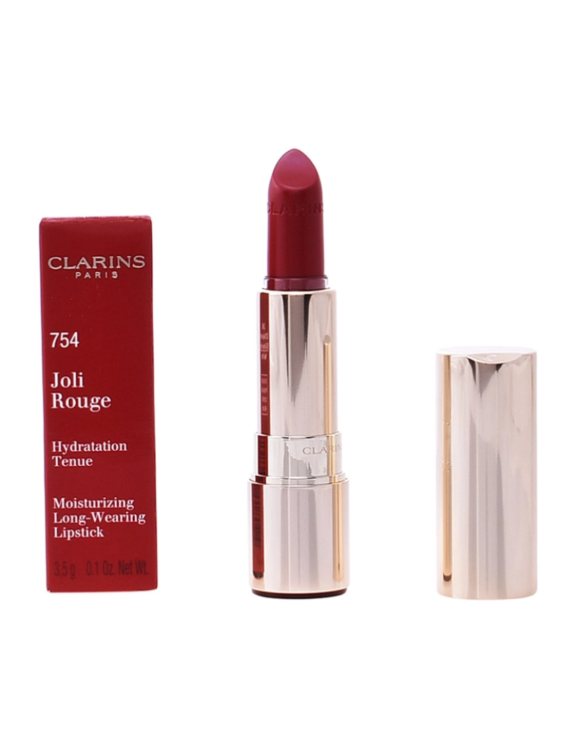 Clarins - Joli Rouge Batom #754-Deep Red 3,5Gr 