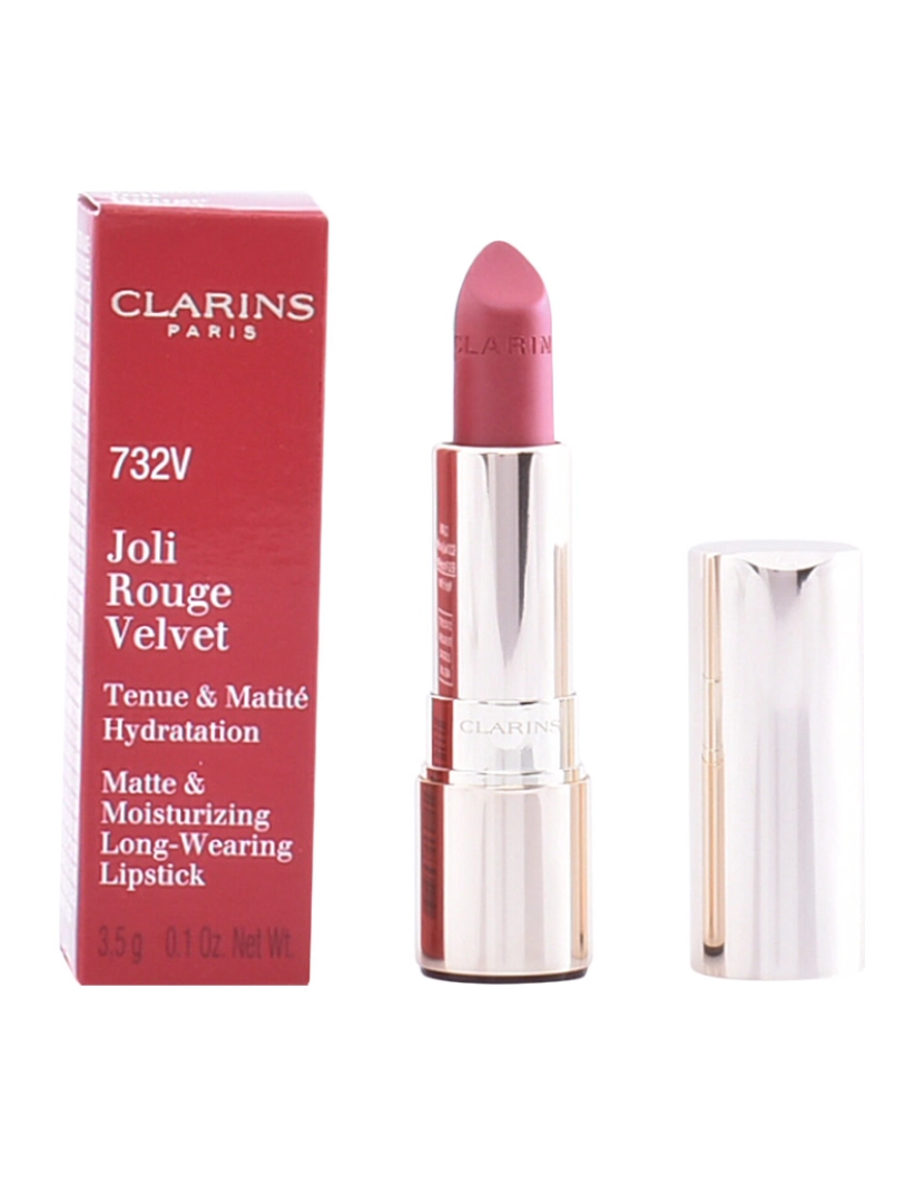 Clarins - Batom Joli Rouge Velvet #732V-Grenadine 3,5Gr