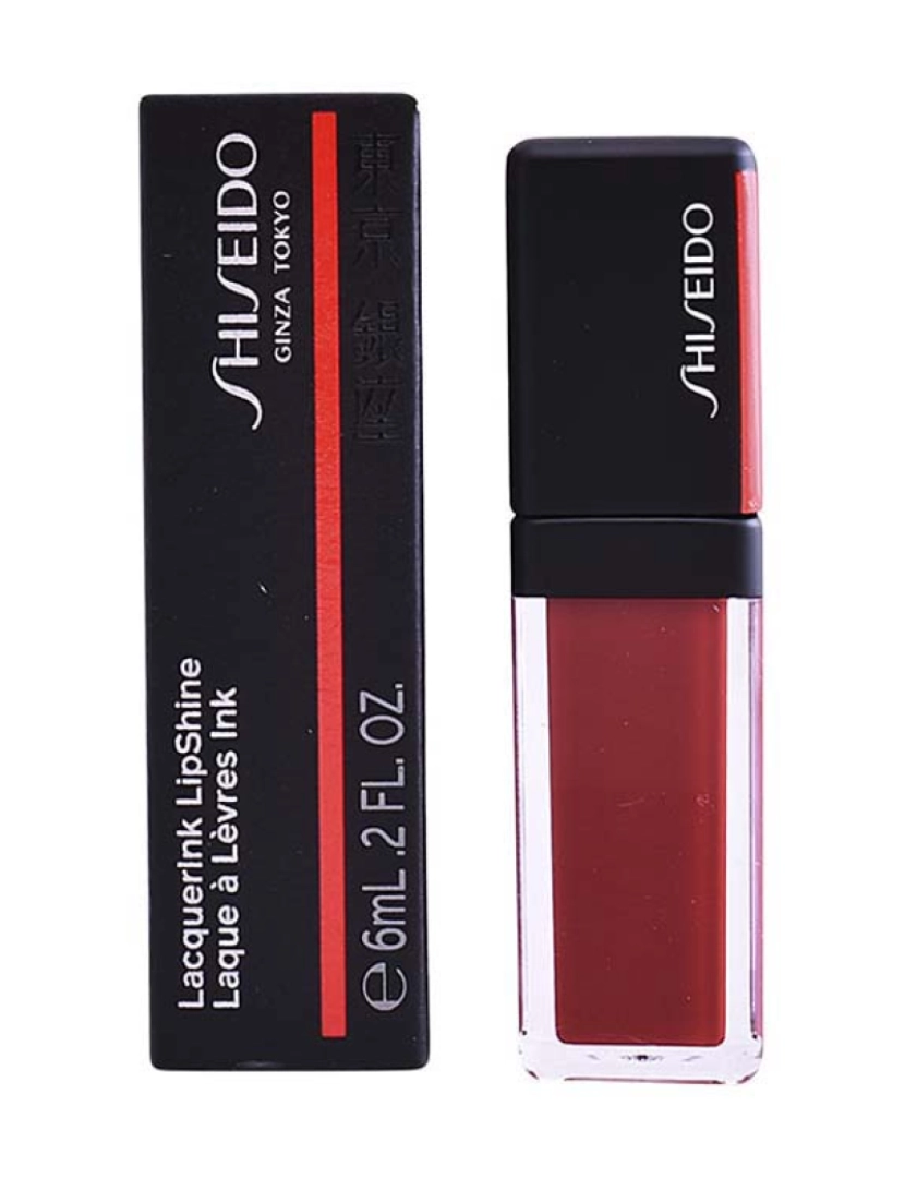 Shiseido - Batom Brilho Vernizink #307-Scarlet Glare 6Ml