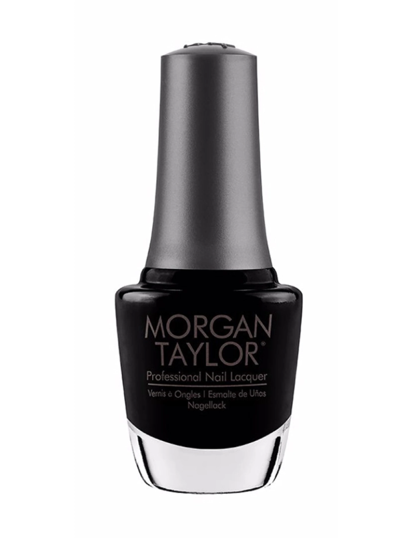 MORGAN TAYLOR - Professional Nail Lacquer  #Black Shadow 15 Ml