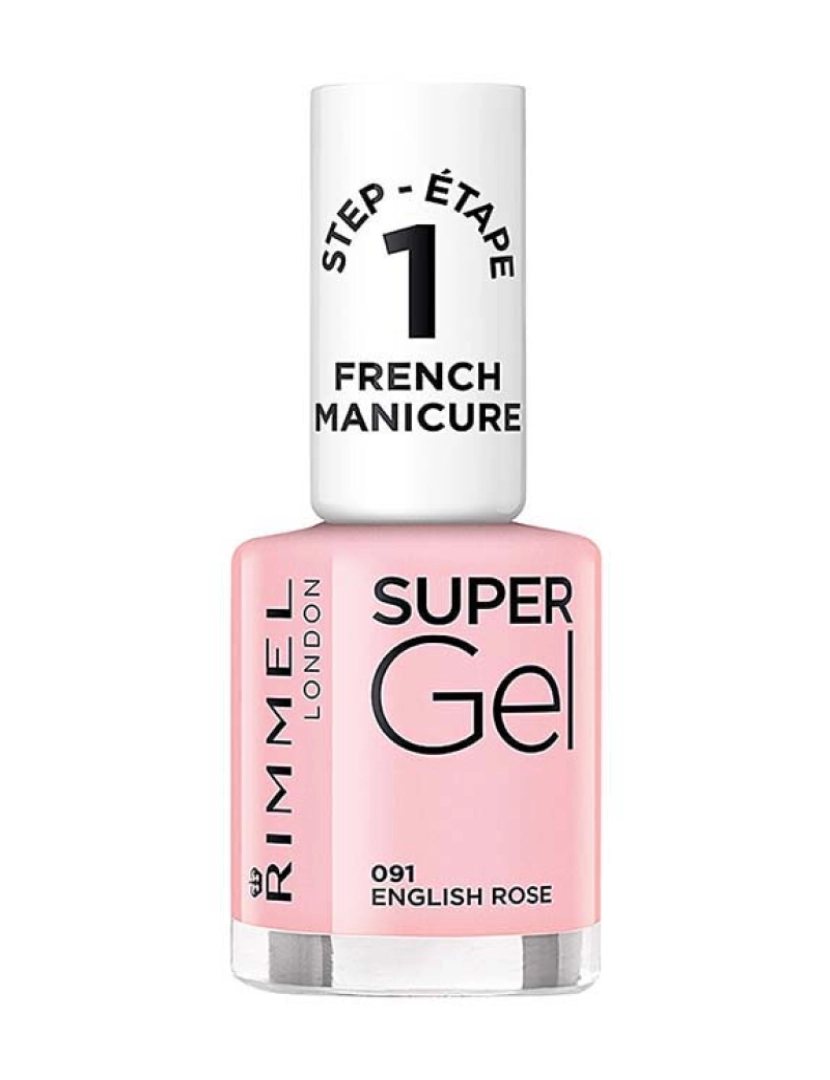 Rimmel London - Verniz Super Gel Manicure Francesa #091 English Rose