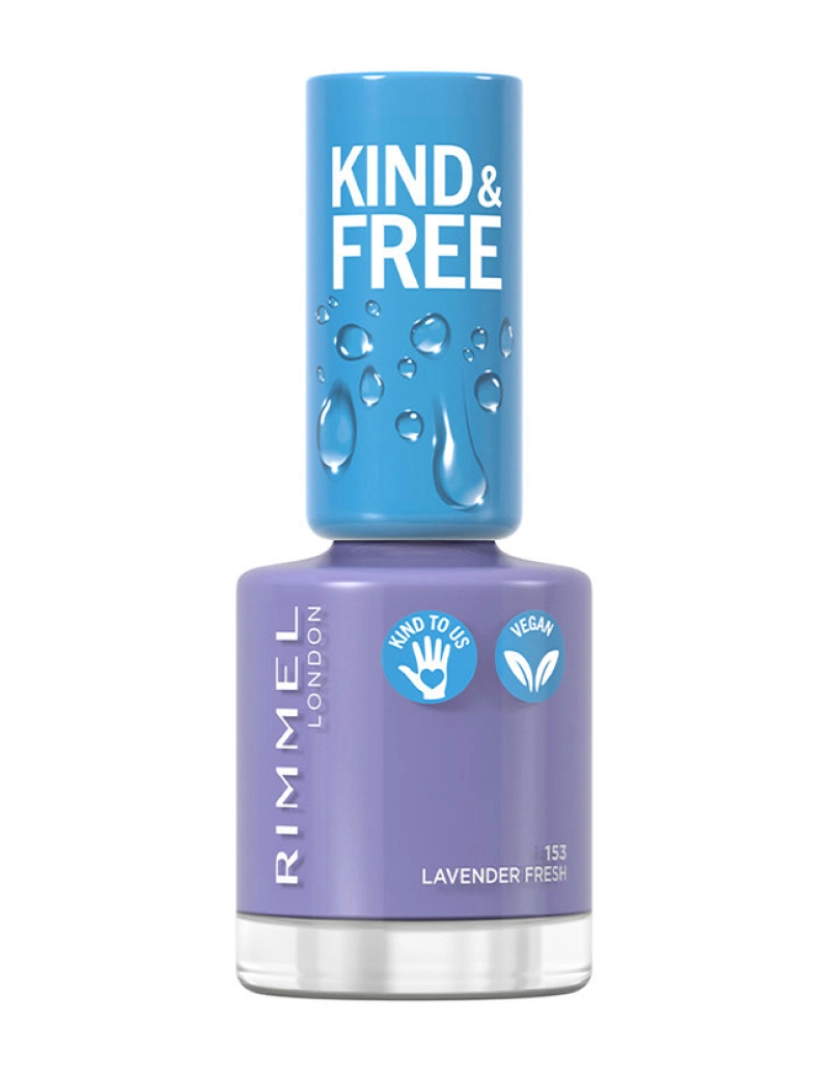 Rimmel London - Kind & Free Nail Polish #153-Lavender Light 8 Ml