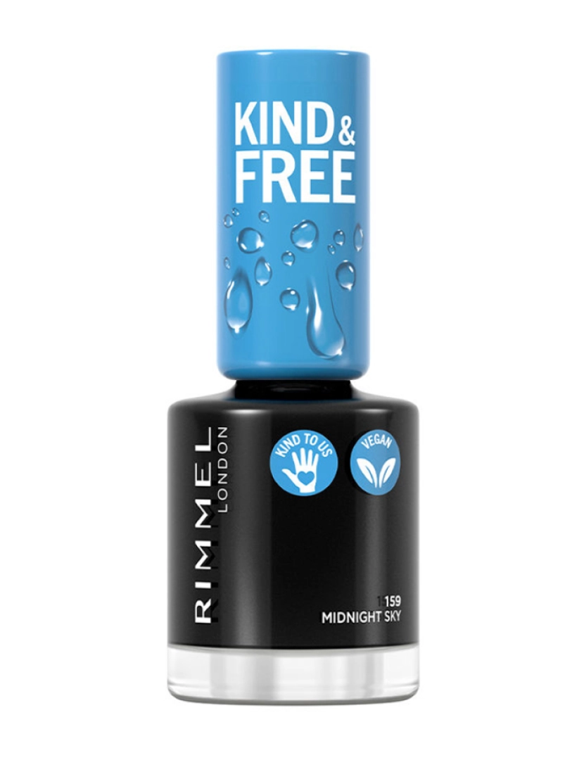 Rimmel London - Kind & Free Nail Polish #159-Midnight Sky 8 Ml