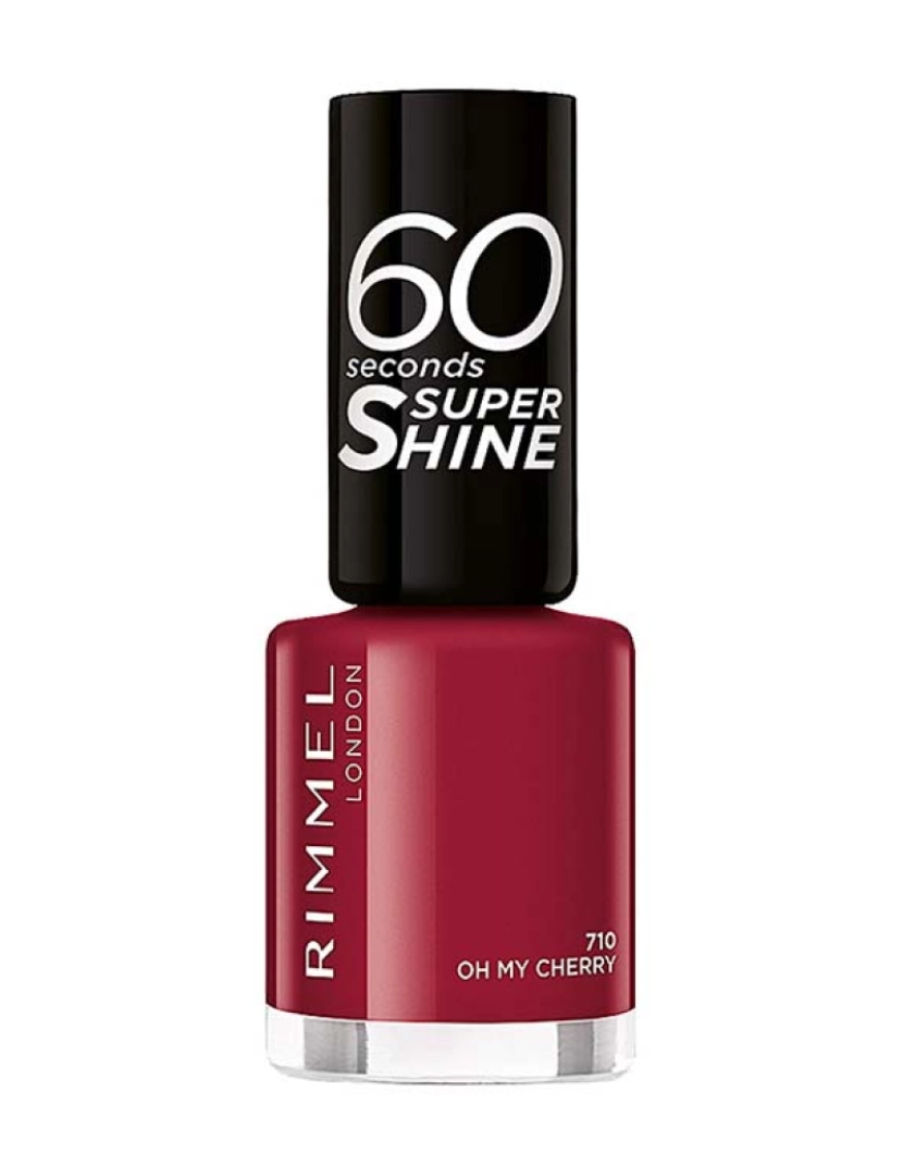 Rimmel London - Verniz Super Shine 60 Seconds #710-Oh My Cherry