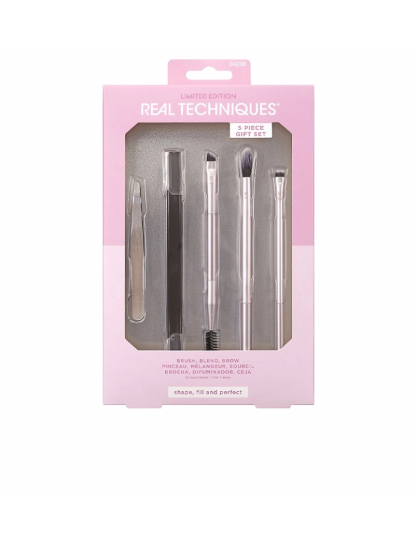 Real Techniques - Rest In Show Brows Lote 5 Pz