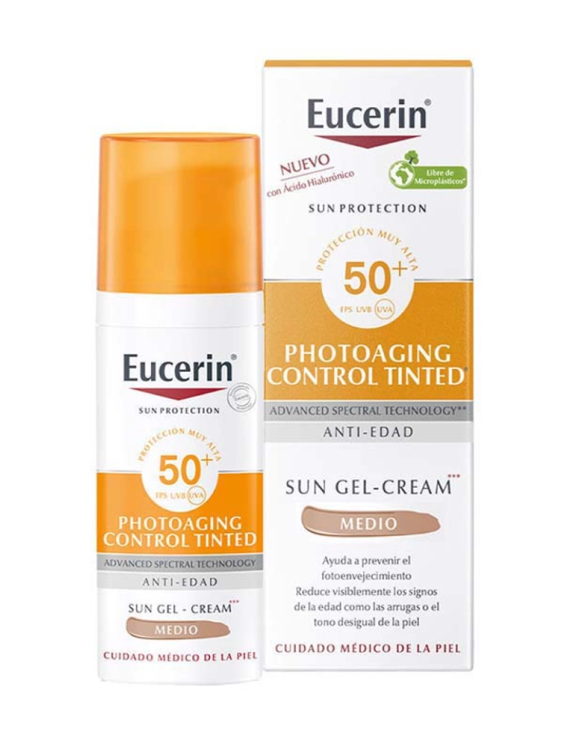 Eucerin - Photoaging Control CC Sun Creme Spf50+ 50 Ml