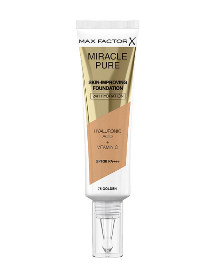 Max Factor - Miracle Pure Foundation Spf30 #75-Golden 30 Ml