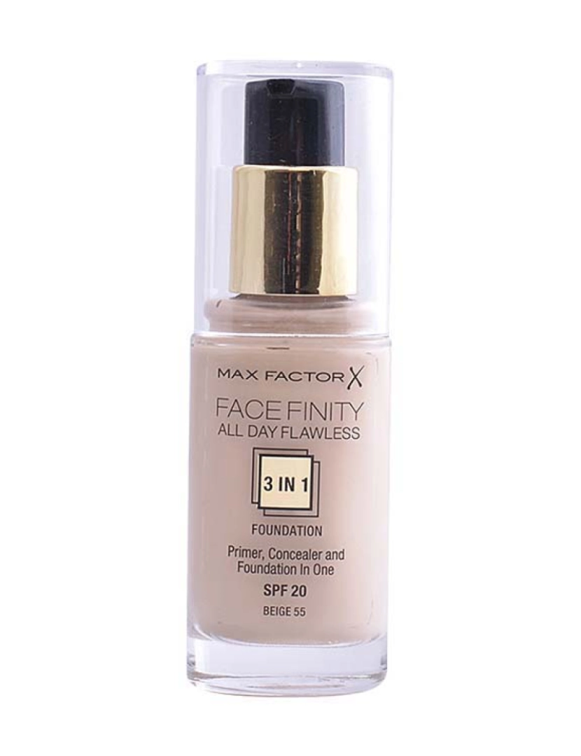 Max Factor - Base Facefinity All Day Flawless 3Em1 #55-Beige