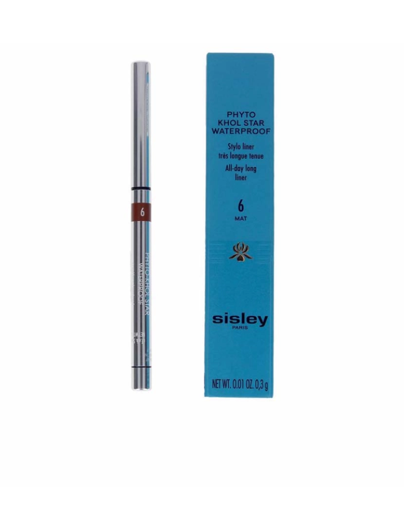 Sisley - Eyeliner Á Prova De Água Phyto Khol Star #6-Matte Chestnut 1,2Gr