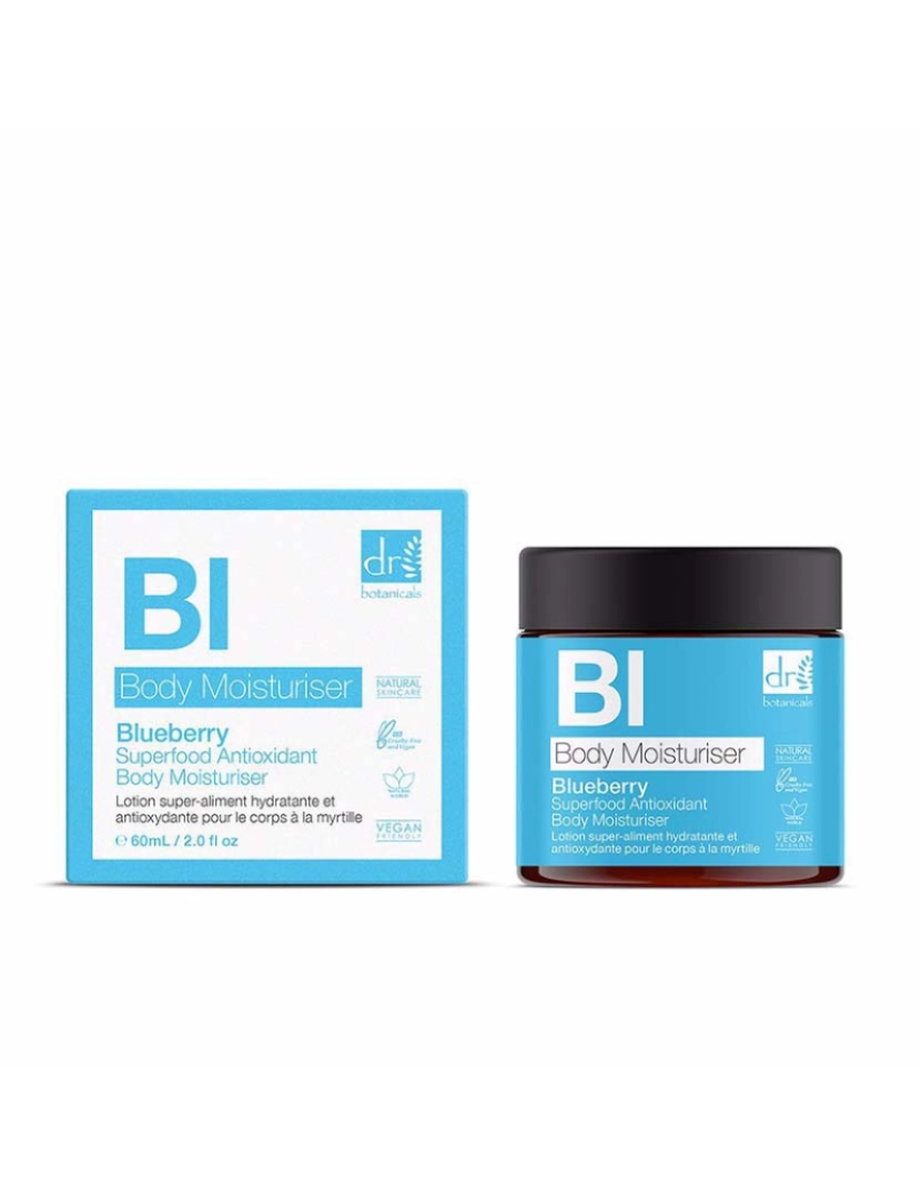 Dr. Botanicals - Hidratante Corporal Antioxidante Blueberry Superfood 60Ml