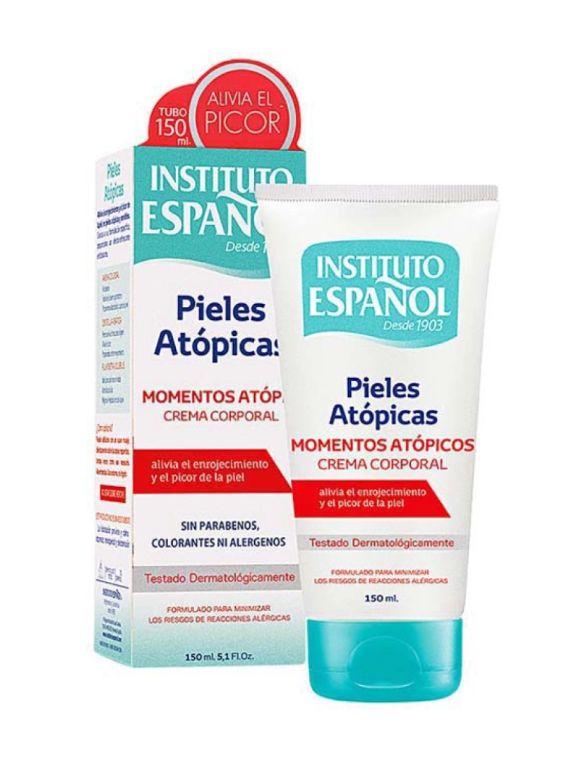 Instituto Español - Momentos Atópicos Pele Atópica Eczema 150Ml 