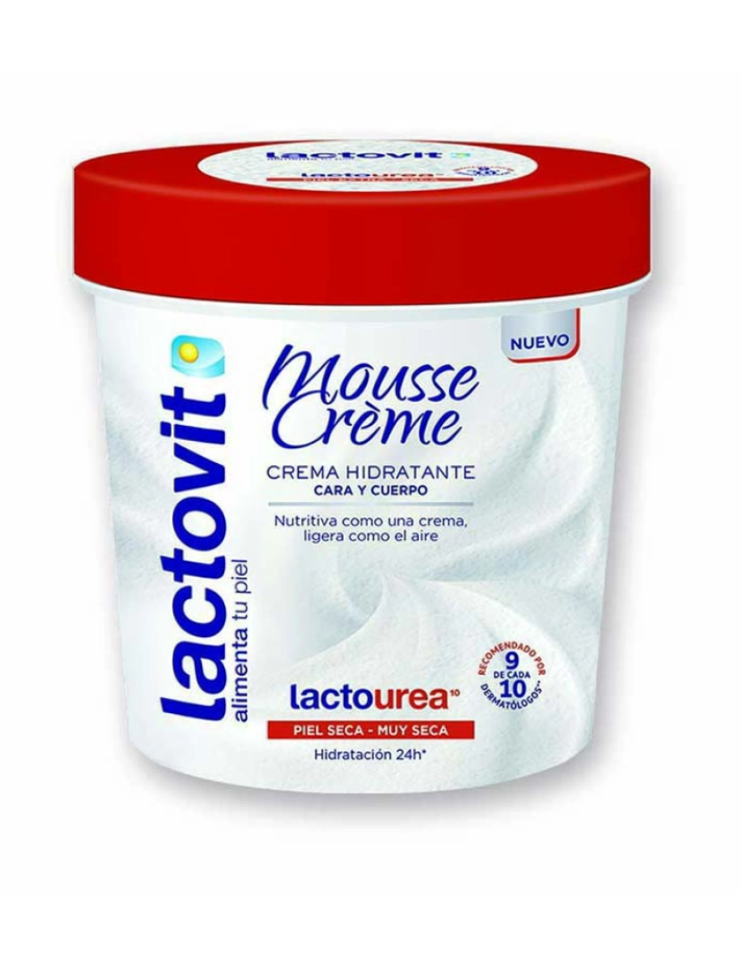Lactovit - Creme Rosto & Corpo Lacto-Urea Mousse 250Ml