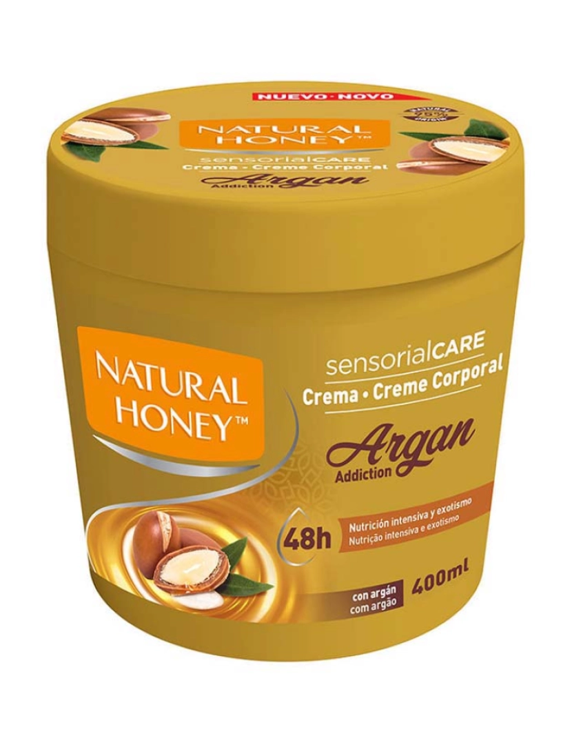 Natural Honey - Creme Corporal Argan Elixir 400 Ml