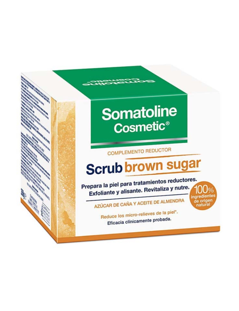 Somatoline Cosmetic - Scrub Esfoliante Complemento Reductor Brown Sugar 350 Gr