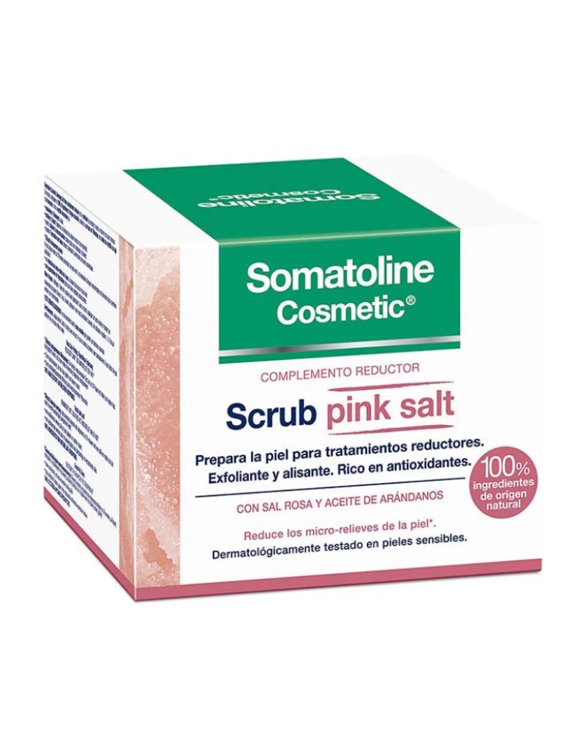 Somatoline Cosmetic - Scrub Esfoliante Complemento Reductor Sal Rosa 350 Gr