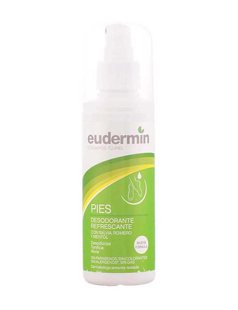 Eudermin - Desodorizante de Pés Refrescante Vapo 125Ml 