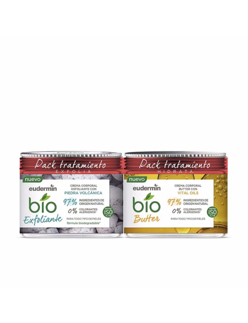 Eudermin - Coffret Bio Natural Esfolia + Hidrata 2pçs