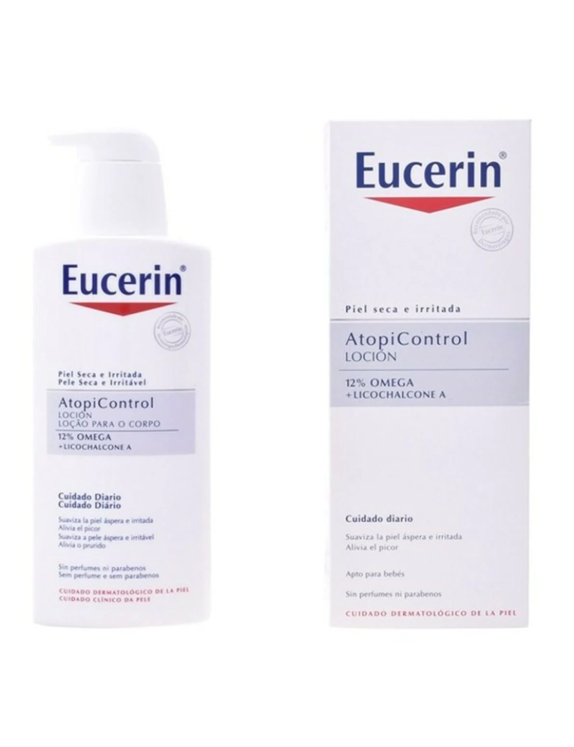 Eucerin - Atopicontrol Loção Corporal 12% Omega 400 Ml  Eucerin