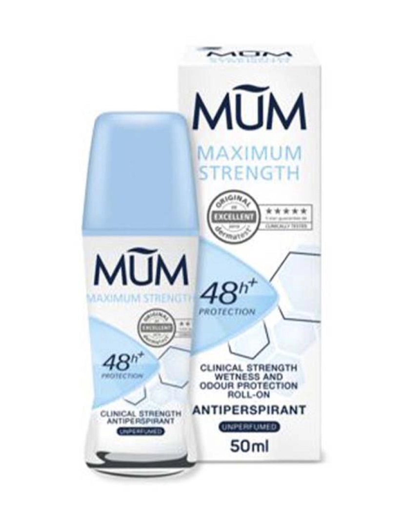 Mum - Desodorizante Roll-On Maximum Strength  50 Ml
