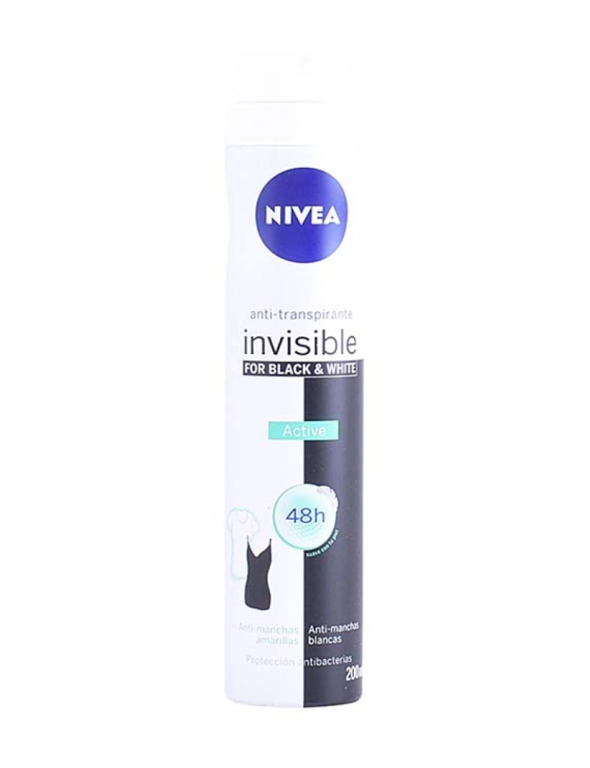 NIVEA - Deo Vapo Black & White Invisible Active 200Ml 