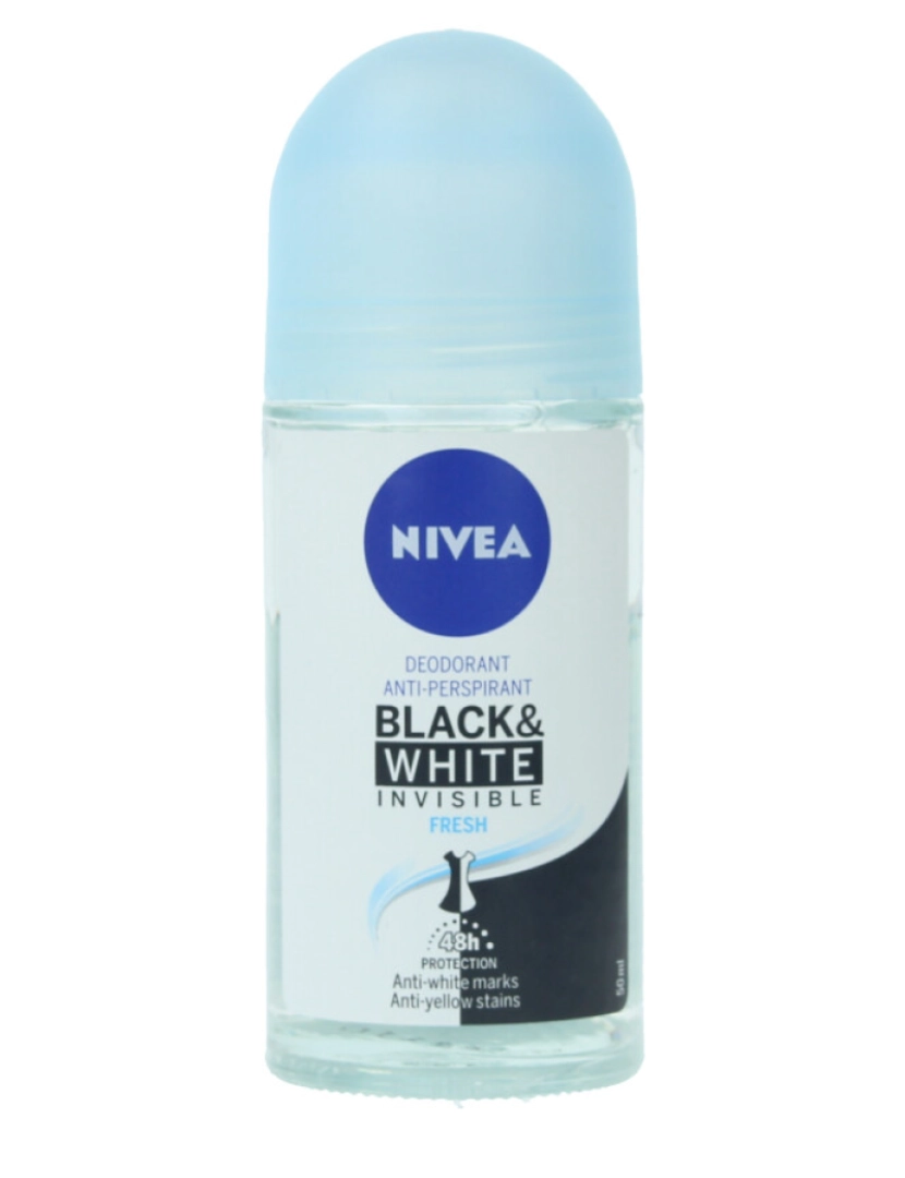 NIVEA - Deo Roll-On Invisible For Black & White Fresh 50Ml