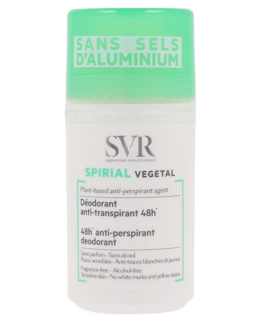 SVR Laboratoire Dermatologique - Deo Roll-On Vegetal Spirial 50Ml