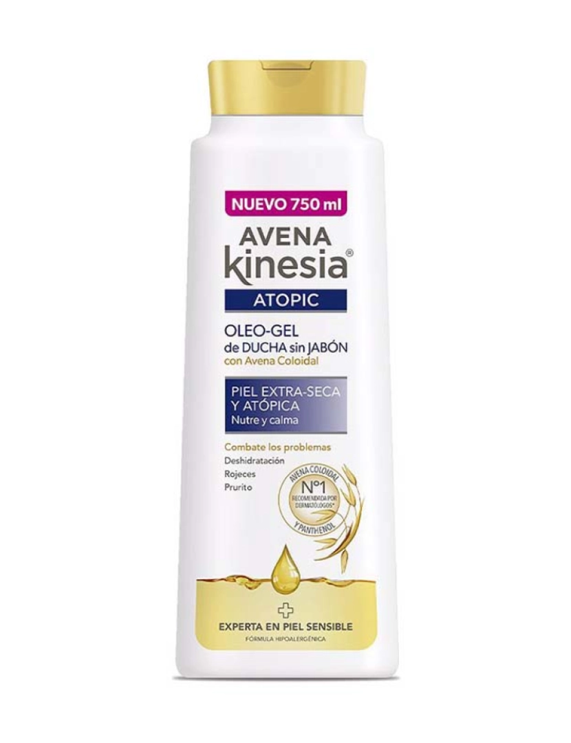 Avena Kinesia - Aveia Topic Oleo-Gel Duche 750 Ml