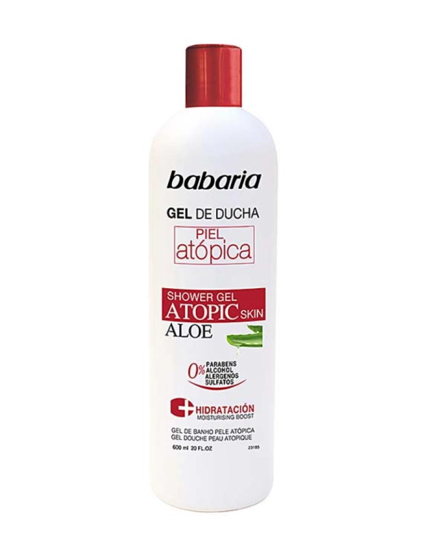 Babaria - Gel de Banho Pele Atopica Aloe Vera 0% 600Ml