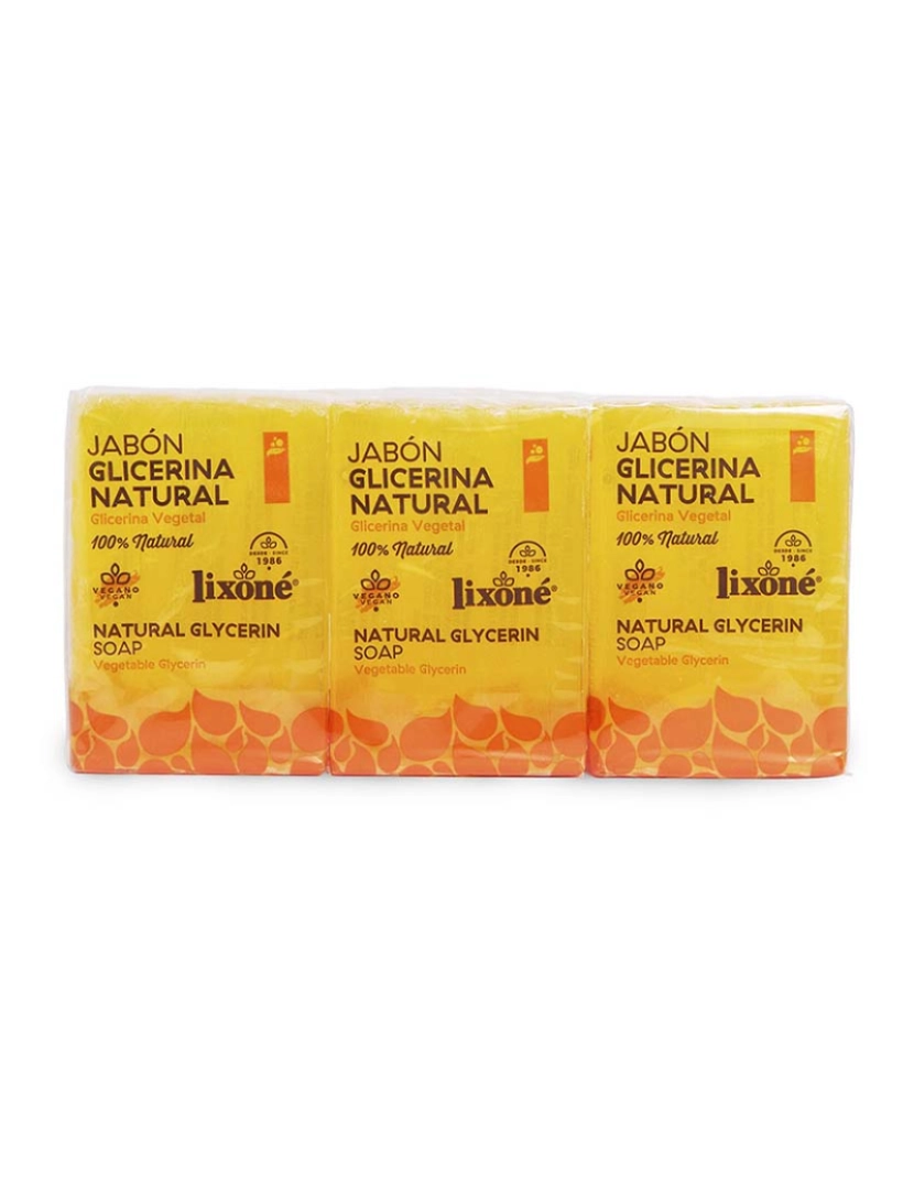 Lixone - Sabão Glicerina Natural Pele Sensível 3x125Gr