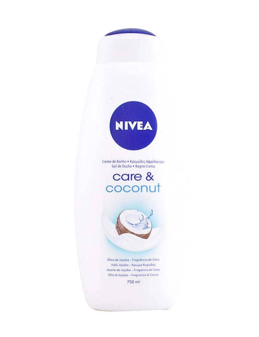 NIVEA - Gel De Banho Care & Coconut 750 Ml