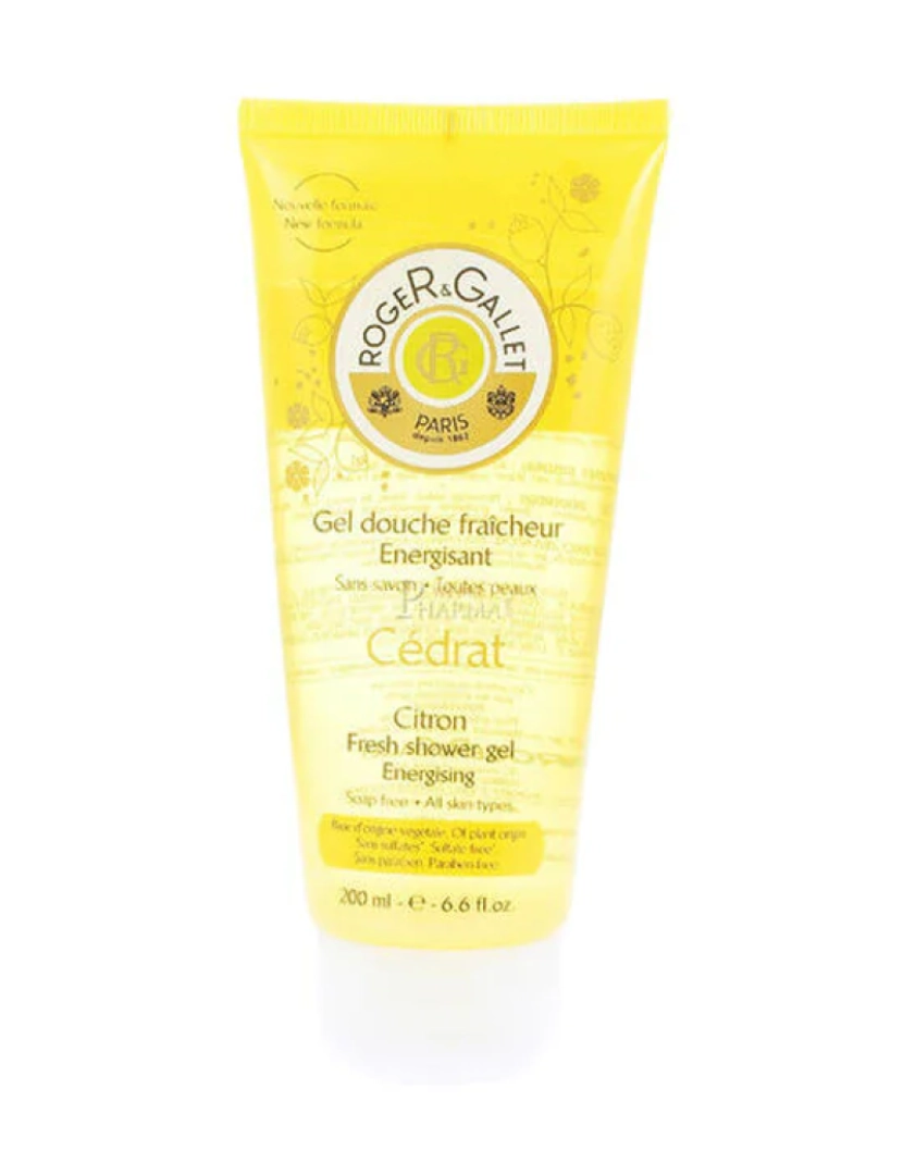 Roger & Gallet - Gel de Banho Energizante Cédrat 200Ml