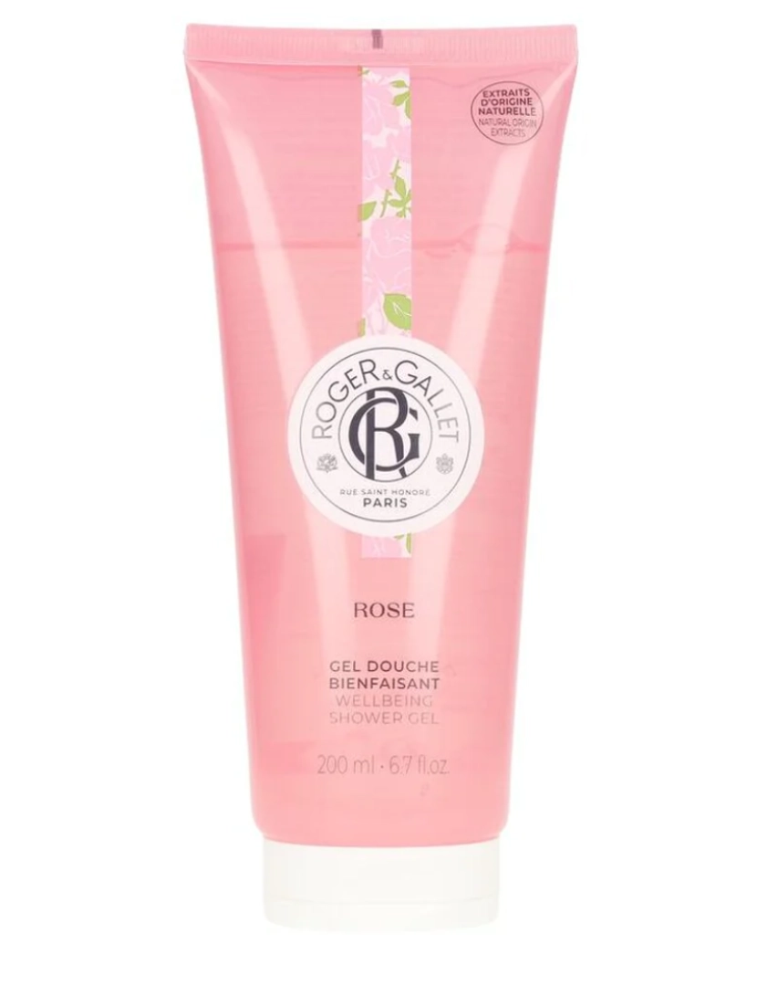 Roger & Gallet - Gel De Banho De Bem-Estar Rose 200 Ml