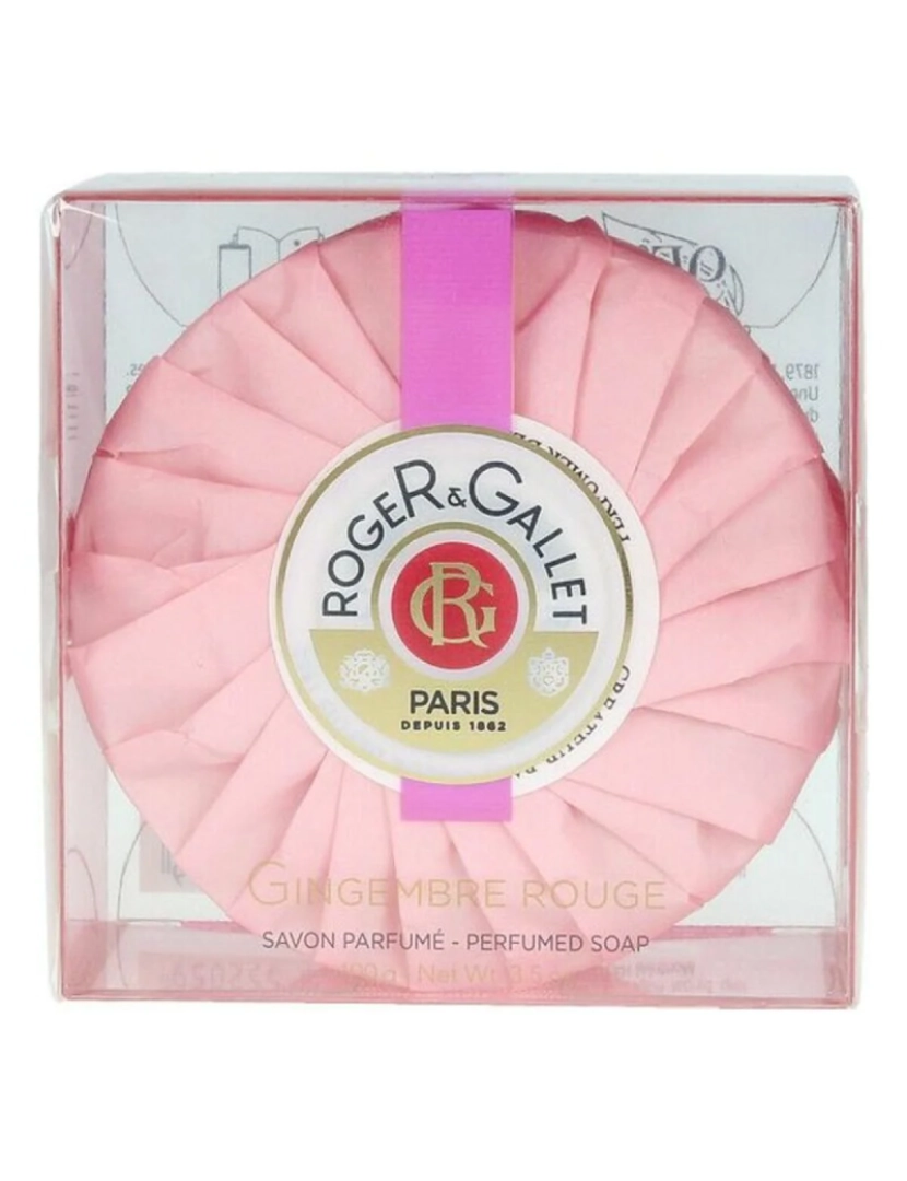 Roger & Gallet - Sabão Perfumado Gingembre Rouge 100Gr