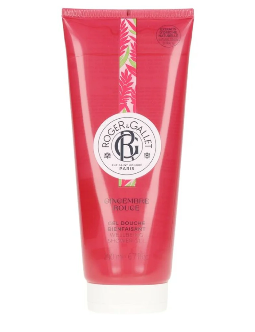 Roger & Gallet - Gel De Banho De Bem-Estar  Gingembre Rouge200 Ml