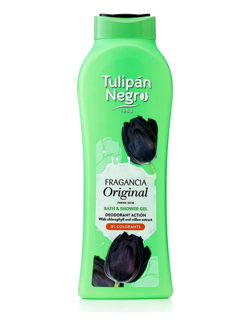 Tulipán Negro - Gel De Banho Original Black Tulip 650 Ml