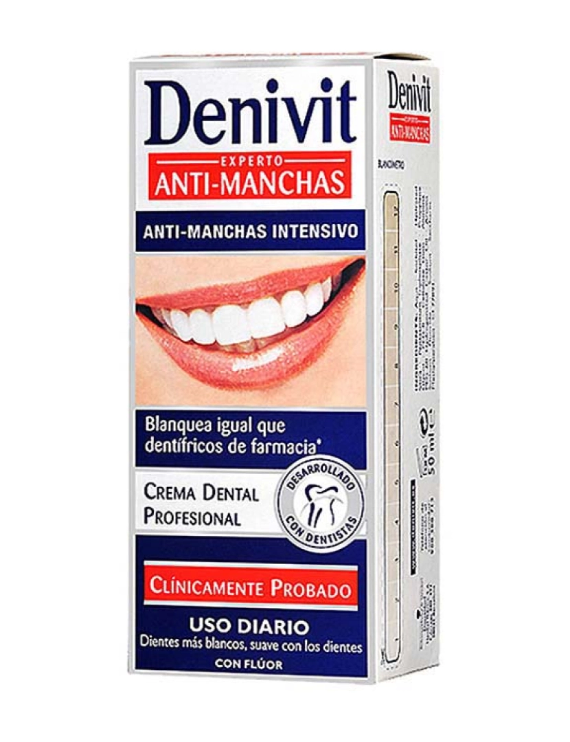 Denivit - Pasta Dentífrica Anti-Manchas Denitiv 50Ml