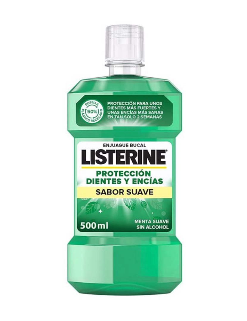 Listerine - Elixir Bucal Dentes e Gengivas Zero 0% 500Ml