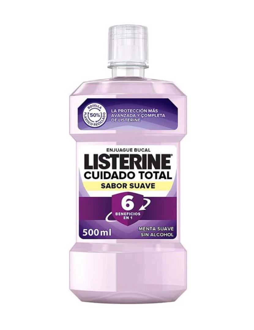 Listerine - Elixir Bucal Total Care Zero 0% Alcohol  500 Ml