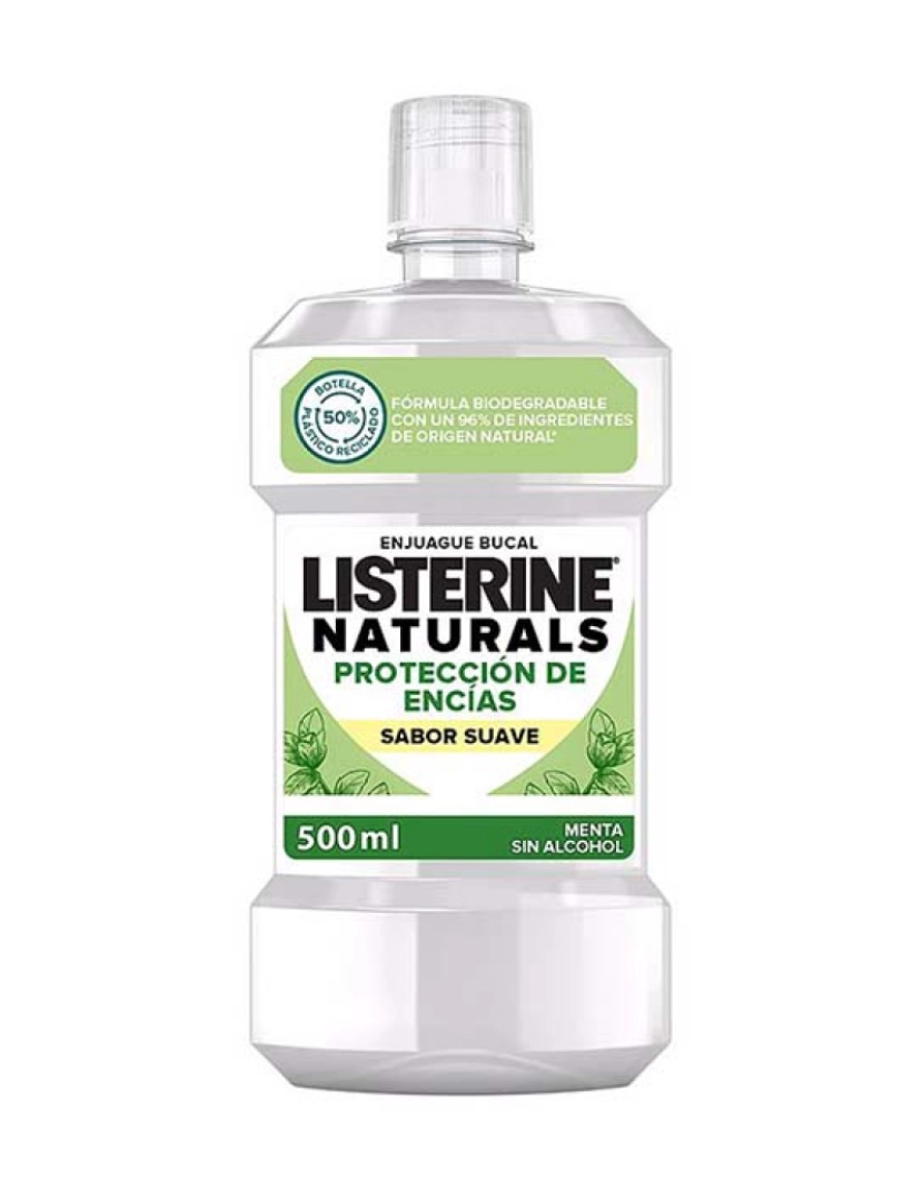 Listerine - Elixir Bucal Proteção Gengivas Naturals 500Ml