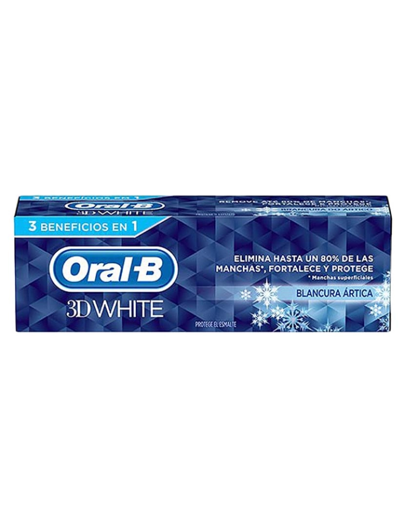 Oral-B - Pasta Dentífrica 3D White Brancura Ártica 75Ml