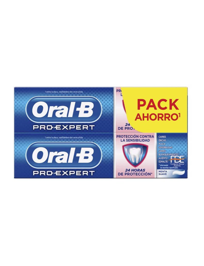 Oral-B - Coffret Pasta Dentífrica Sensibilidade & Branqueador Pro-Expert 2x75Ml