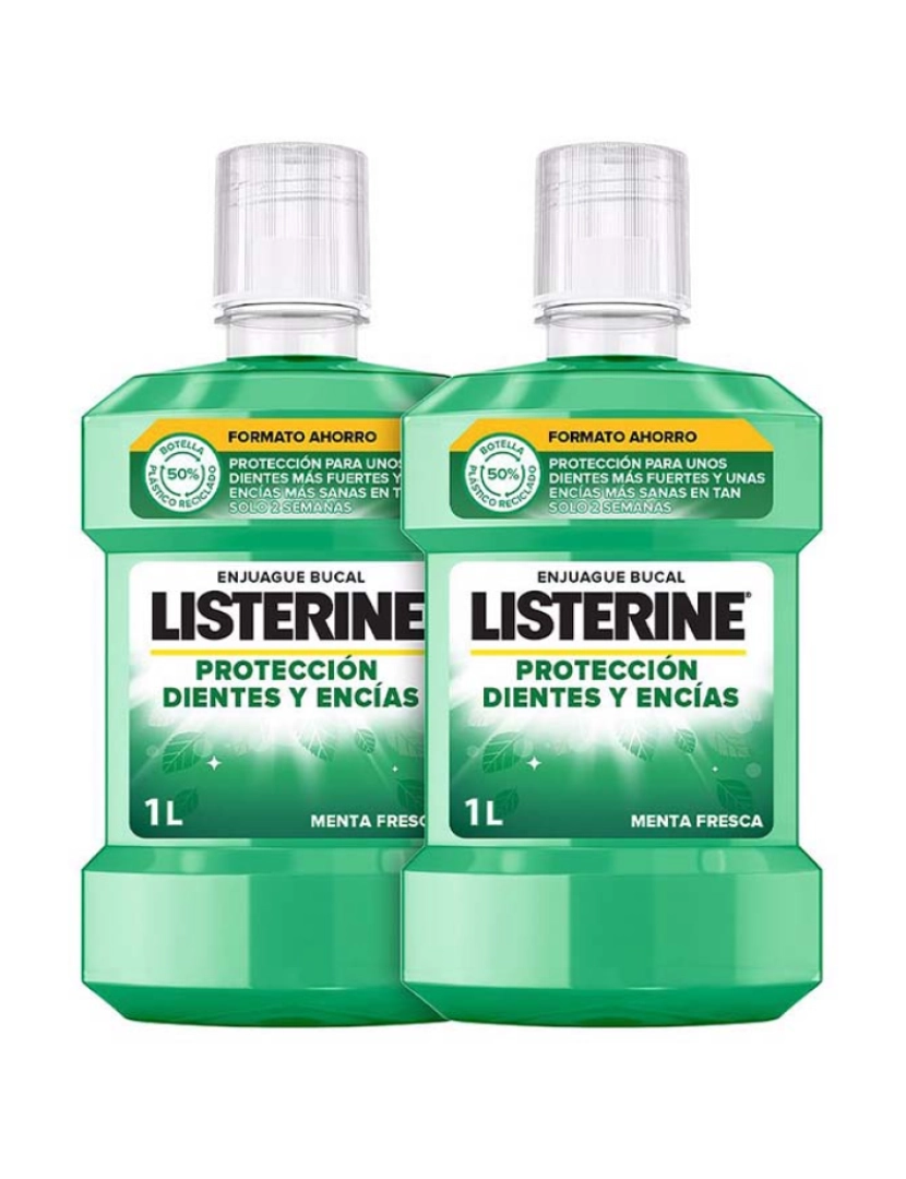 Listerine - Coffret Elixir Bucal Dentes e Gengivas 2x1000Ml