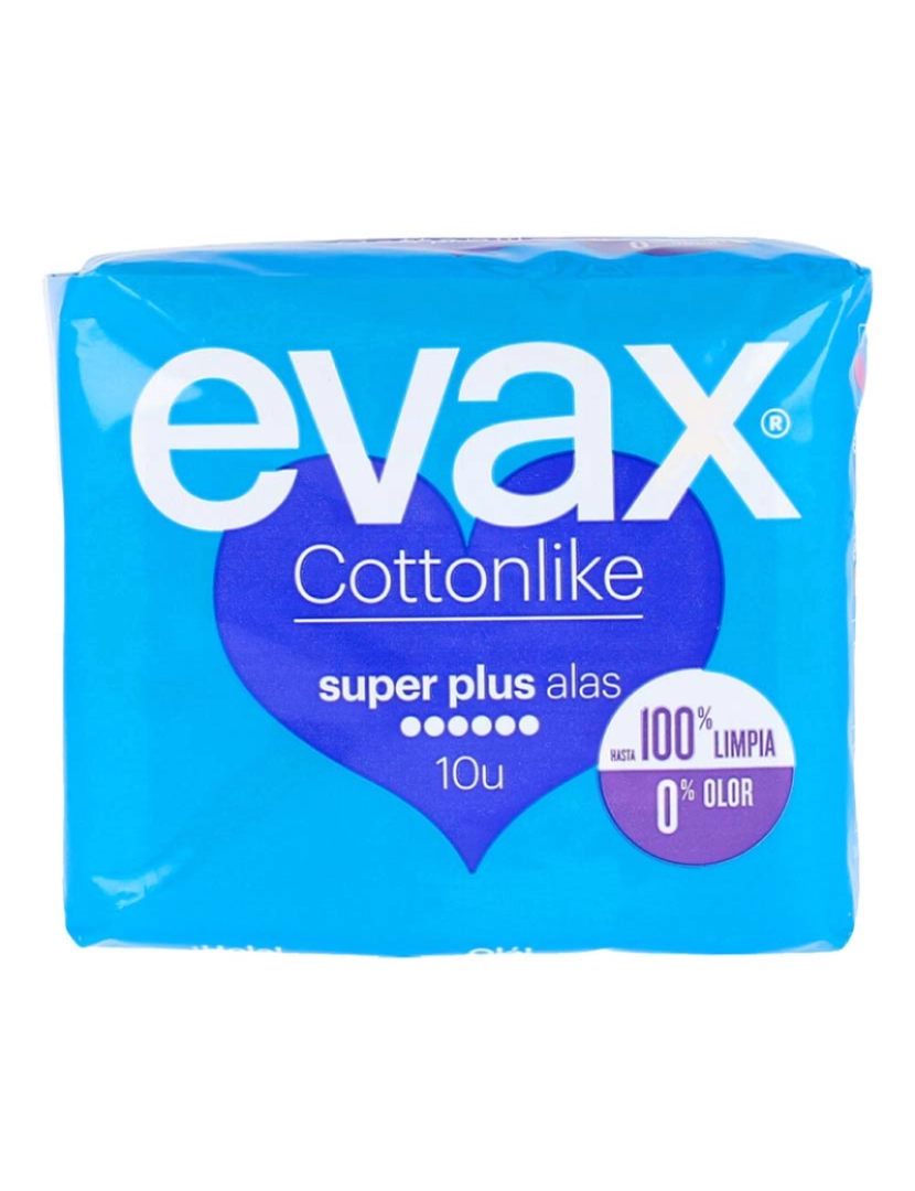 Evax - Pensos Super Plus Alas Cottonlike 10Uds