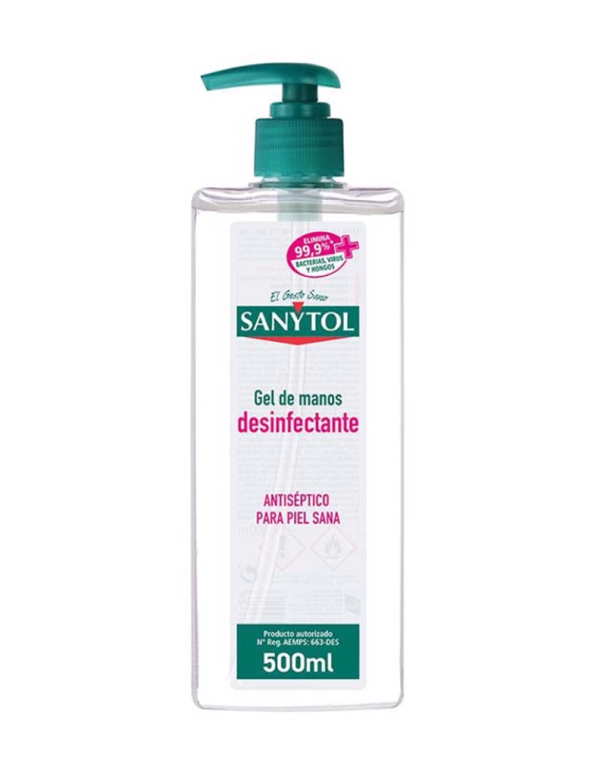 Sanytol - Gel Desinfetante de Mãos 500Ml
