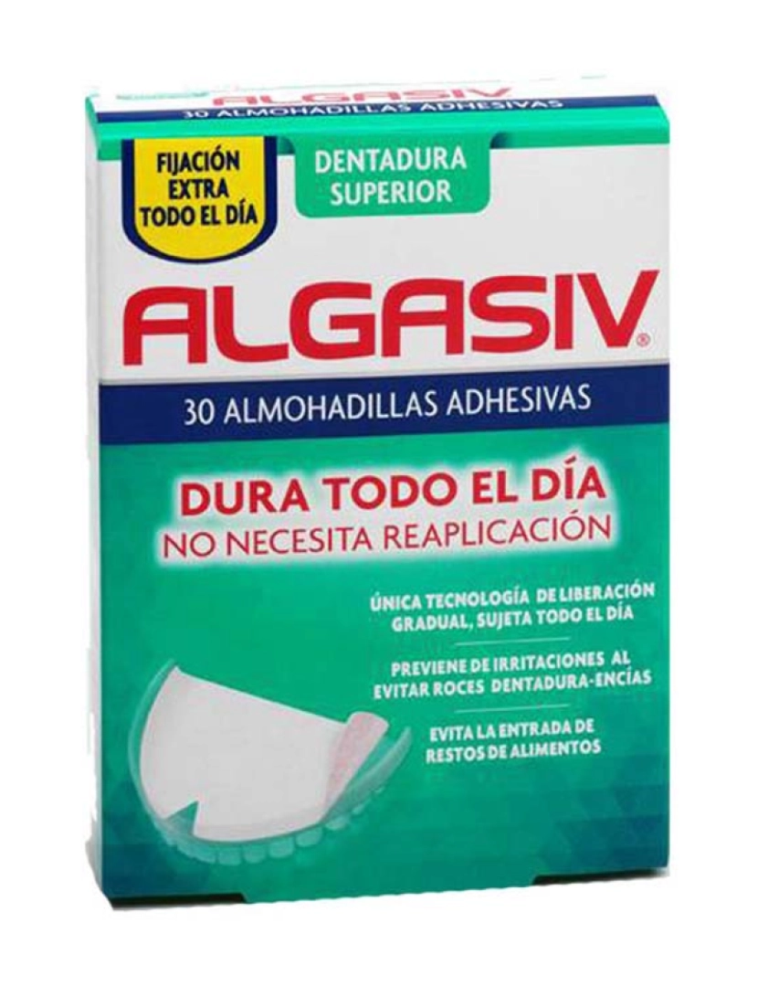 Algasiv - Almofadas Adesivas Algasiv Superior 30Uds