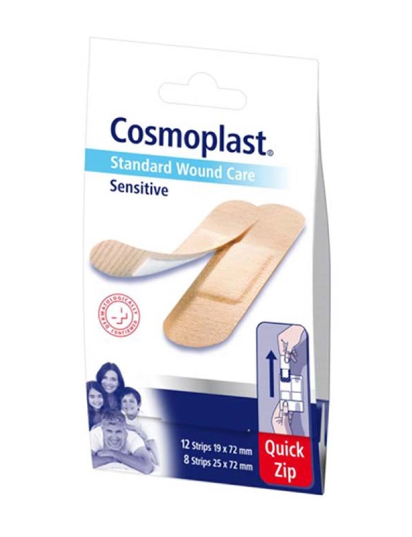 Cosmoplast - Pensos Sensitive Quick-Zip 20 Uds