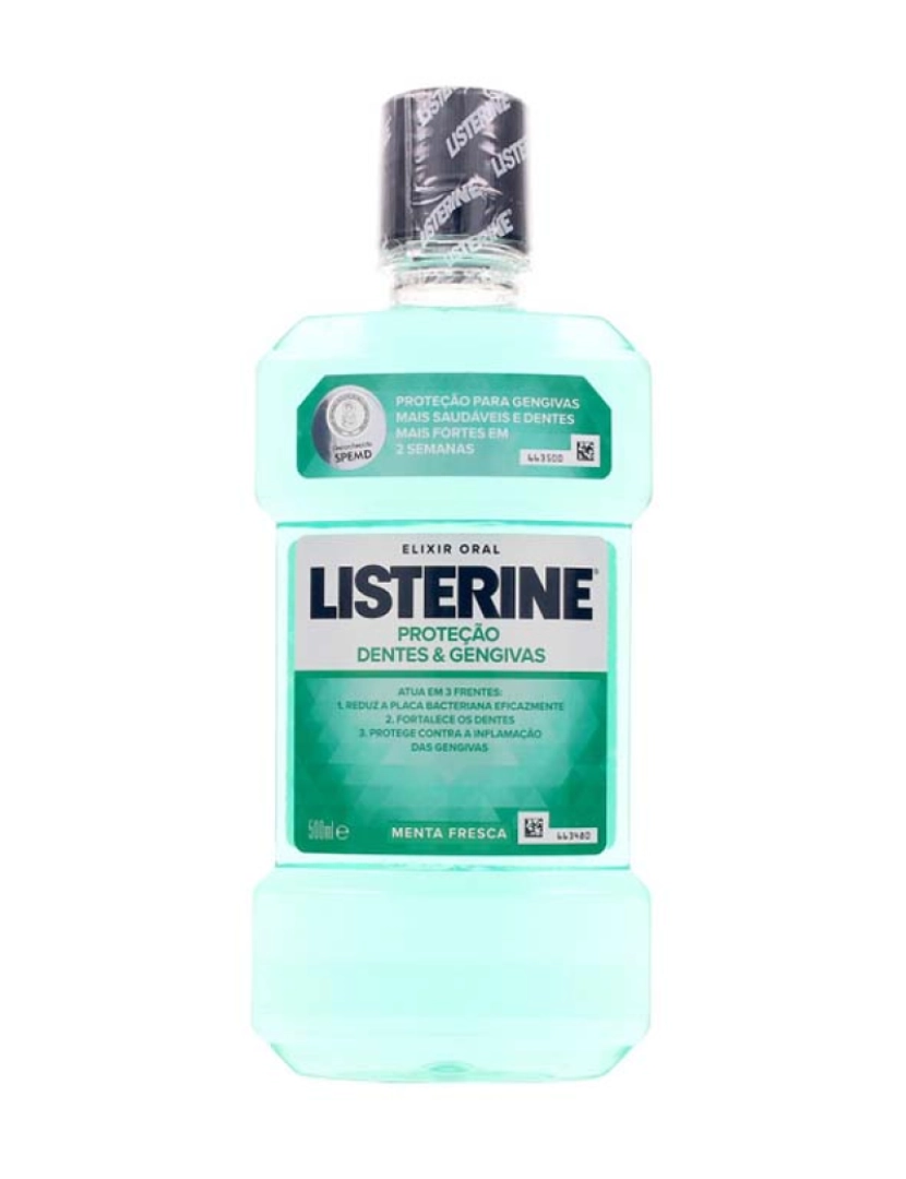 Listerine - Elixir Bucal Dentes e Gengivas 500Ml