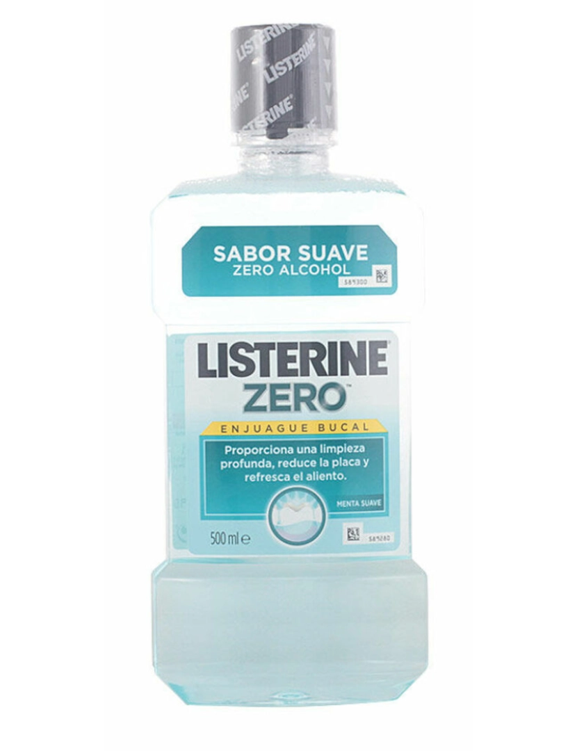 Listerine - Elixir Bucal Zero 0% Álcool 500Ml