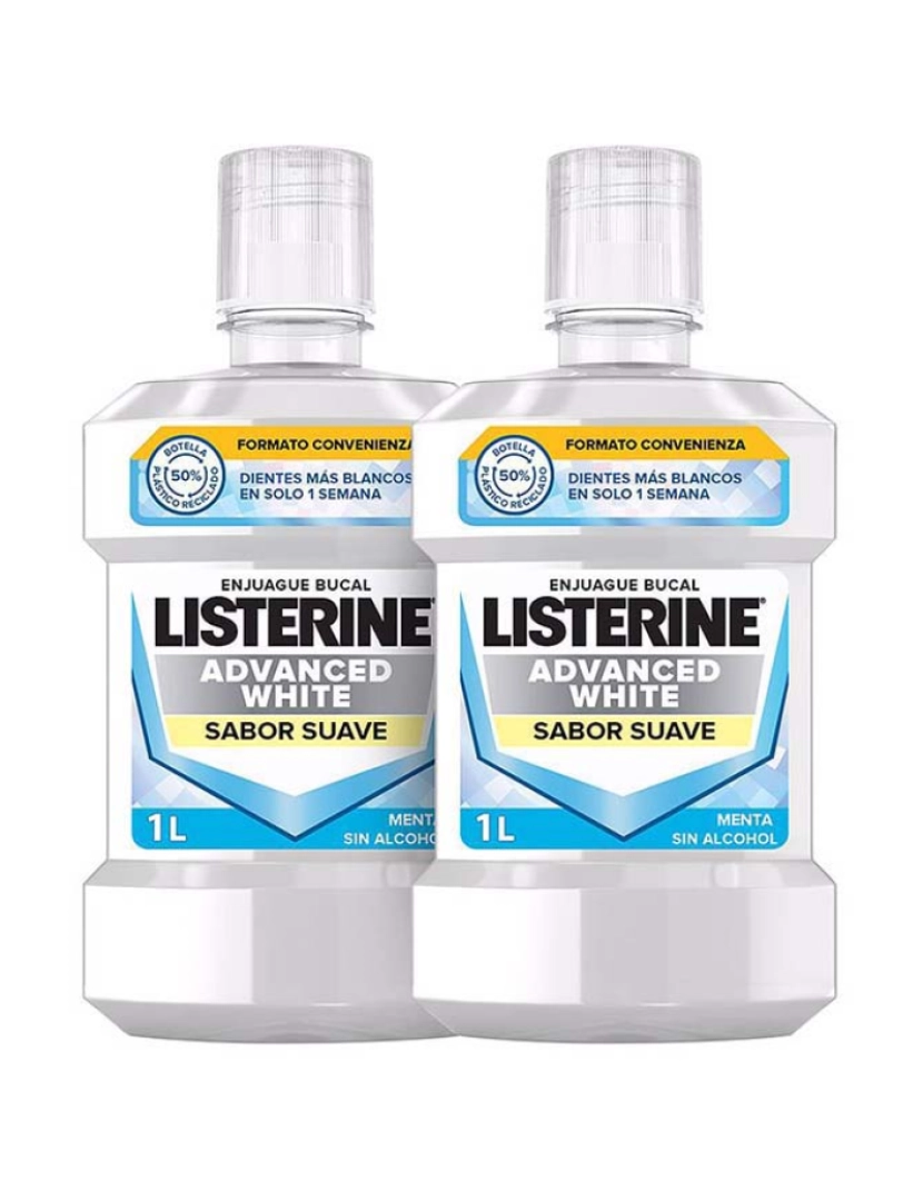 Listerine - Coffret Elixir Bucal Branqueador Avançado 2x1000Ml
