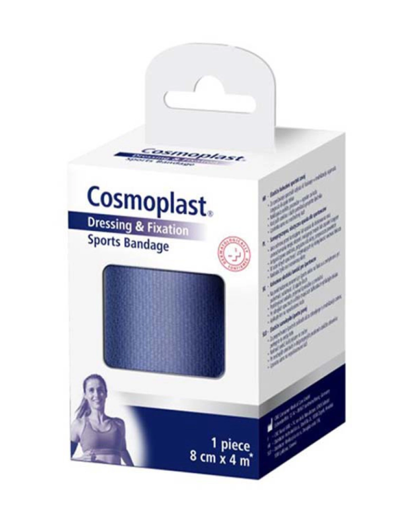 Cosmoplast - Venda Elástica Sport 8 Cm X 4 M 